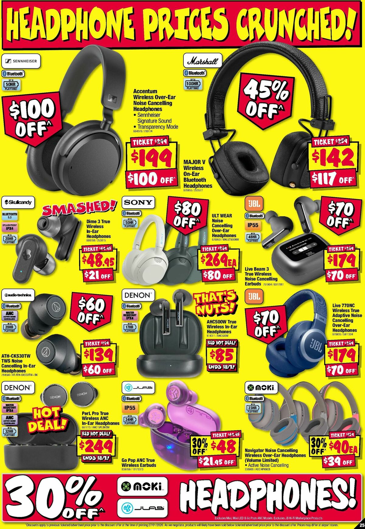 JB Hi-Fi Catalogues from 5 February