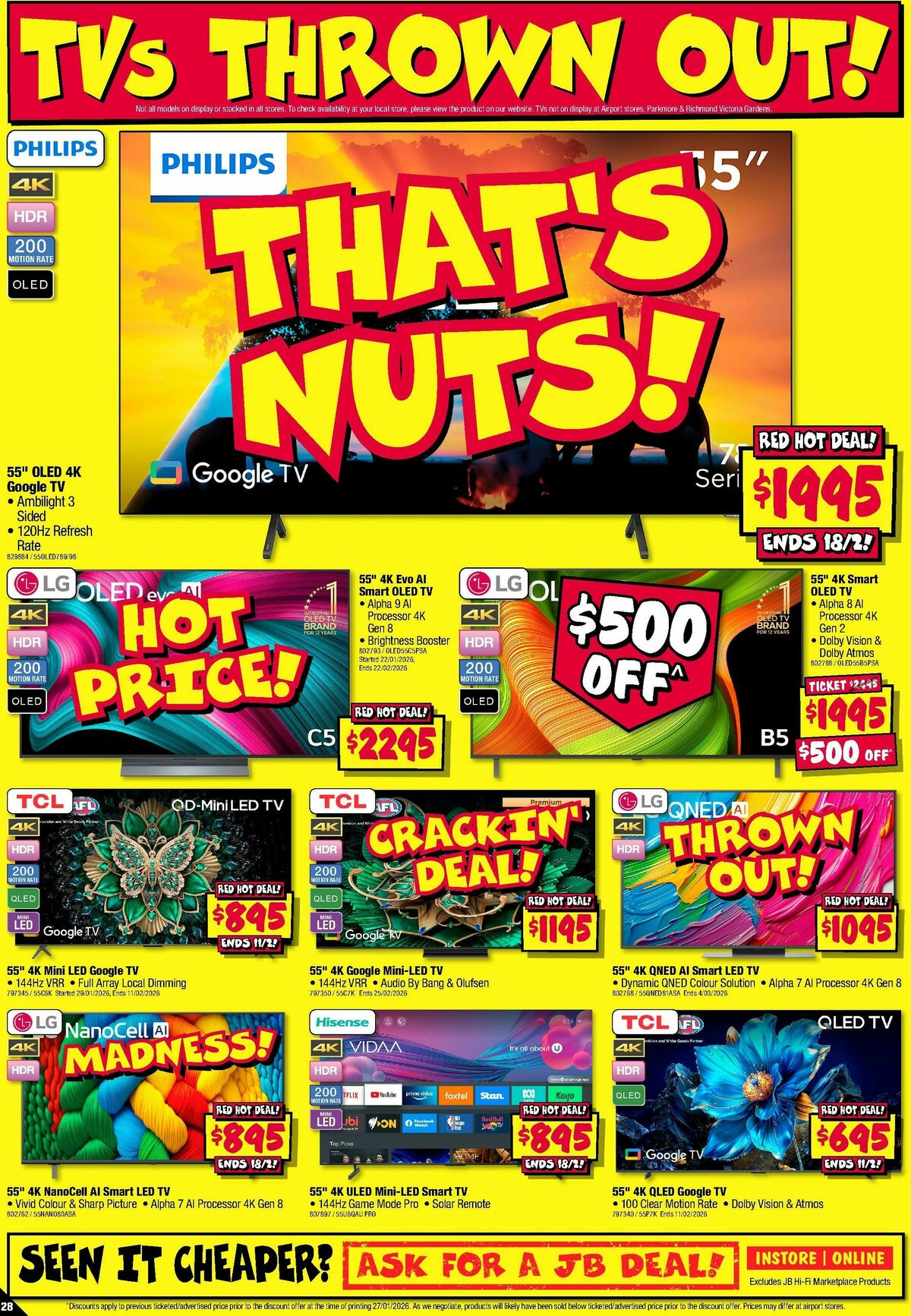 JB Hi-Fi Catalogues from 5 February