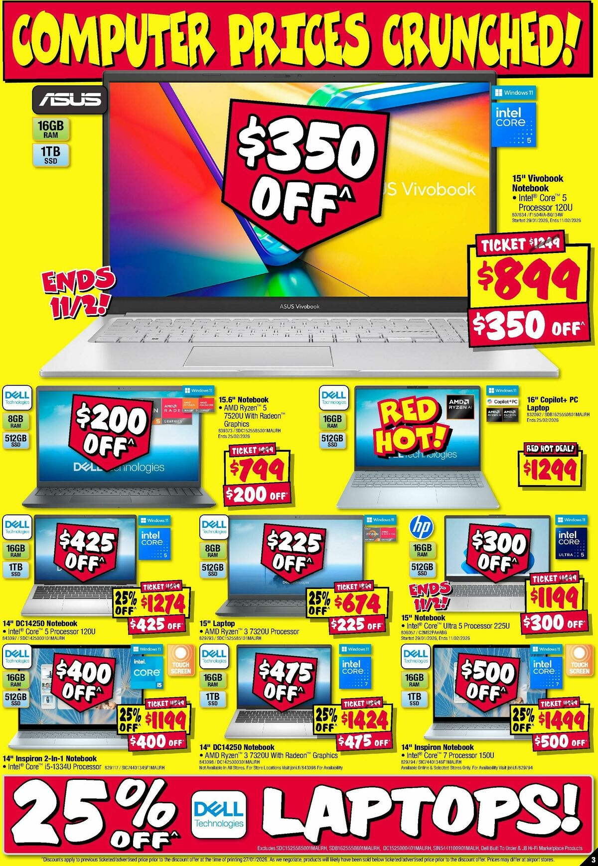 JB Hi-Fi Catalogues from 5 February