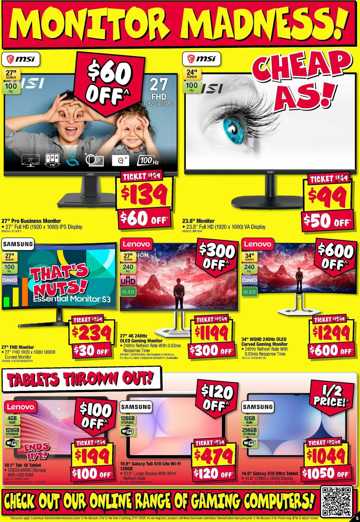 JB Hi-Fi Catalogues from 5 February