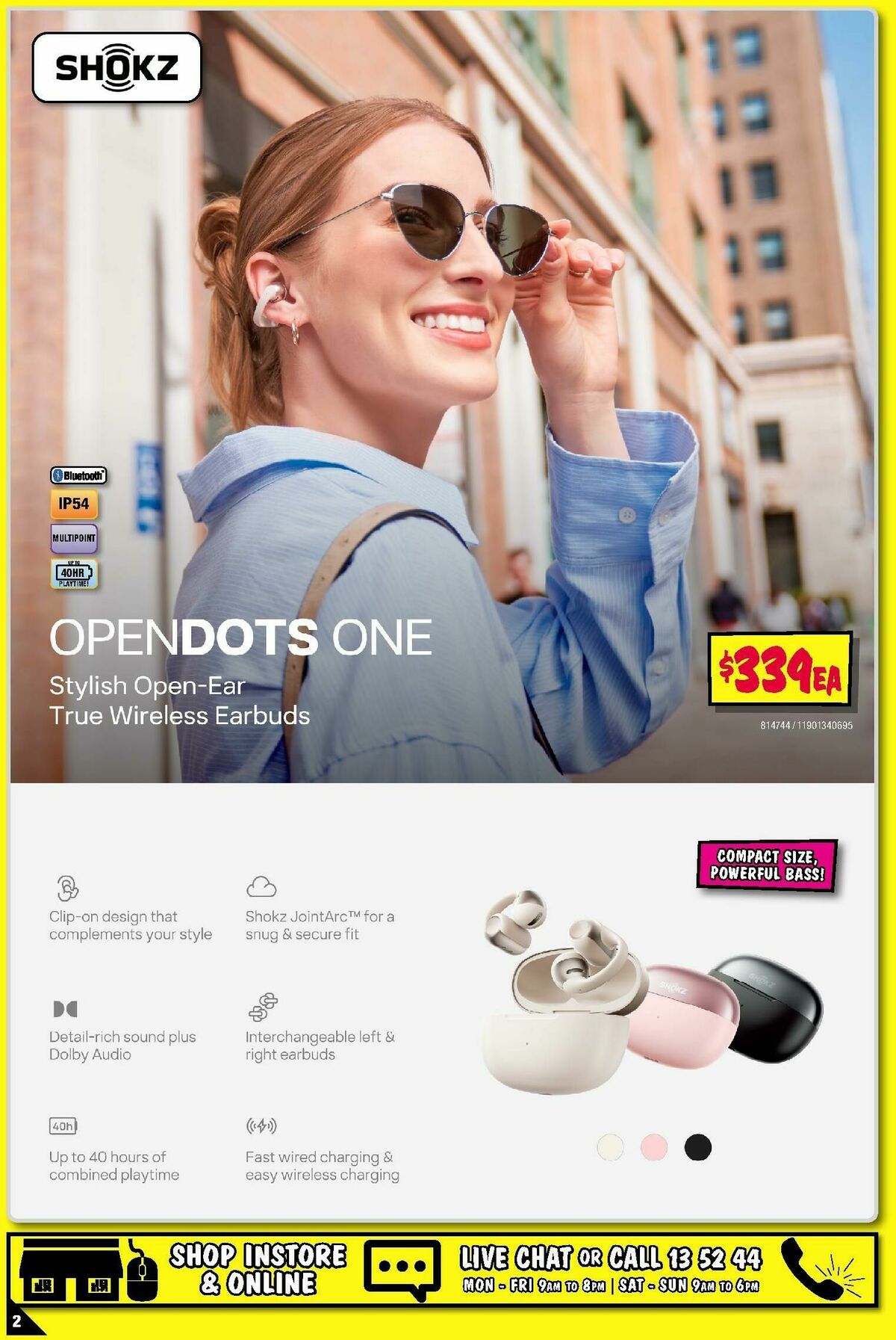 JB Hi-Fi Shokz Headphones! Catalogues from 9 February