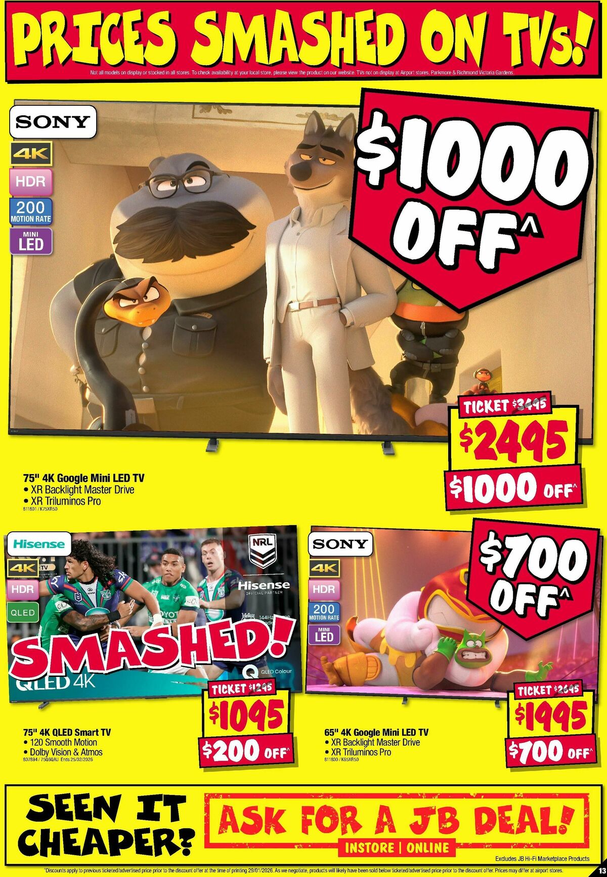 JB Hi-Fi Catalogues from 12 February