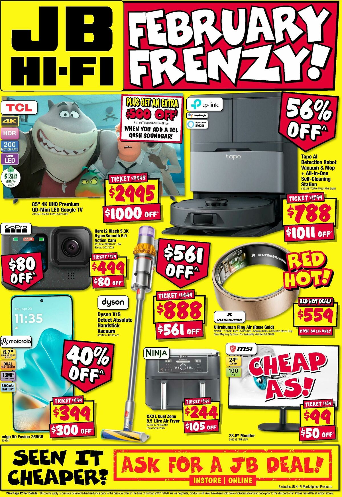 JB Hi-Fi Catalogues from 12 February