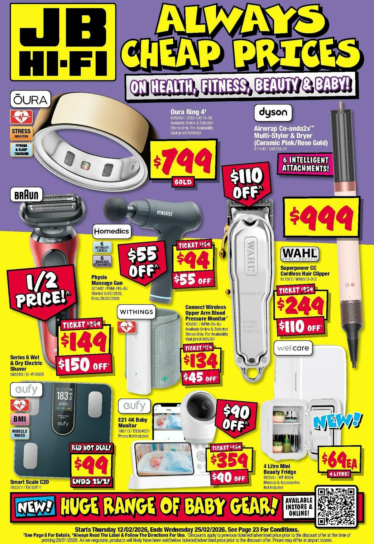 JB Hi-Fi Health and Wellness! Catalogues from 12 February
