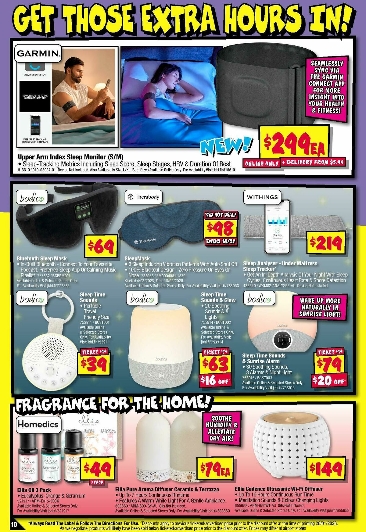 JB Hi-Fi Health and Wellness! Catalogues from 12 February
