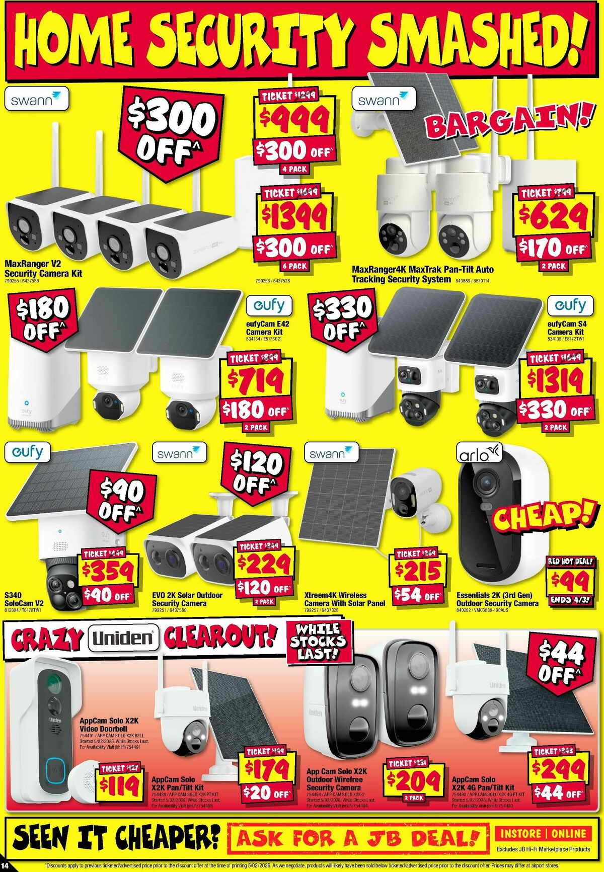 JB Hi-Fi Catalogues from 19 February