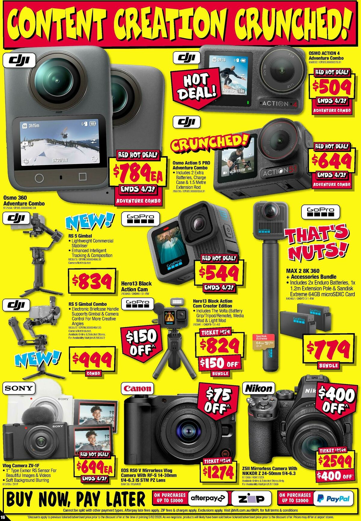 JB Hi-Fi Catalogues from 19 February