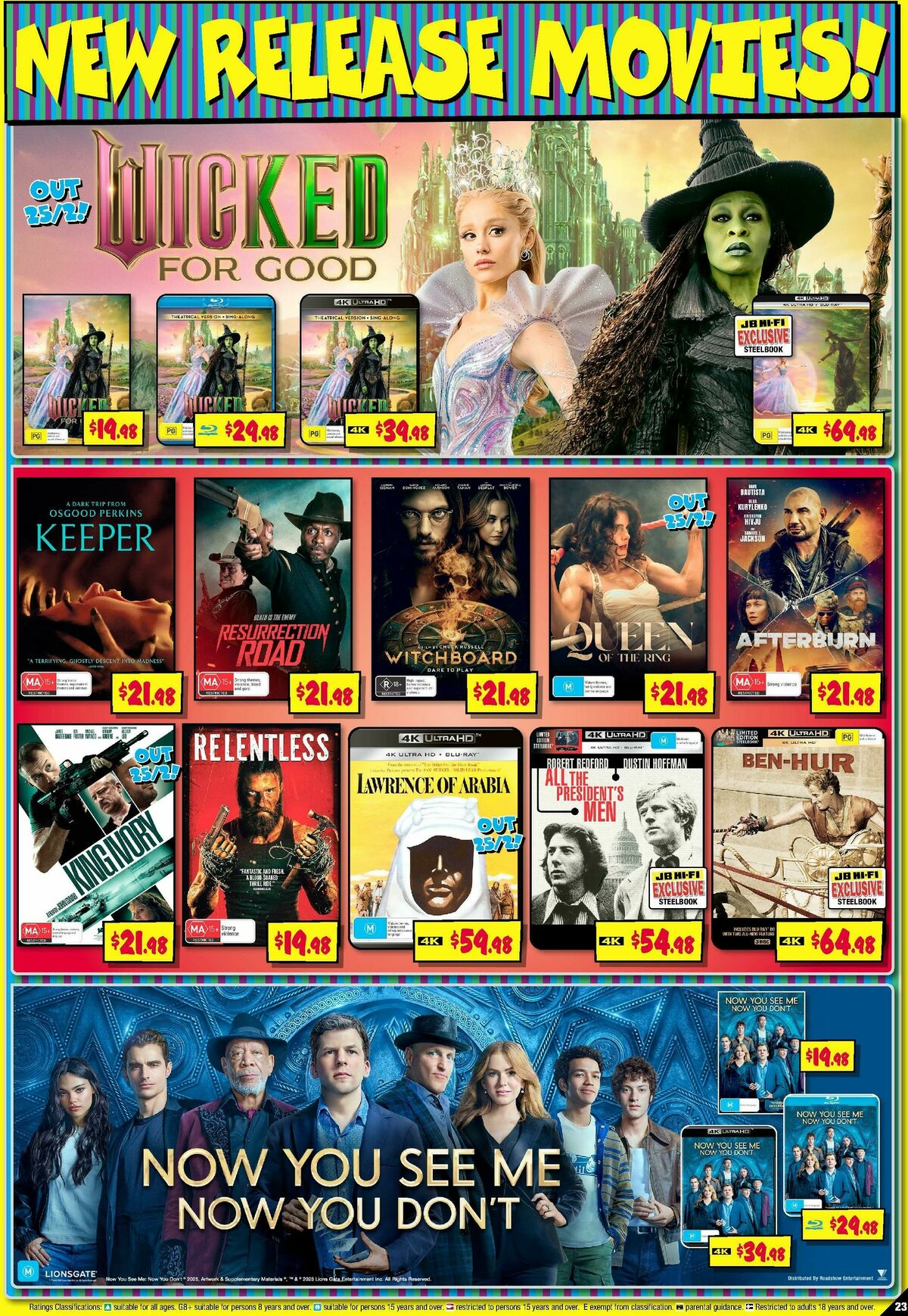 JB Hi-Fi Catalogues from 19 February