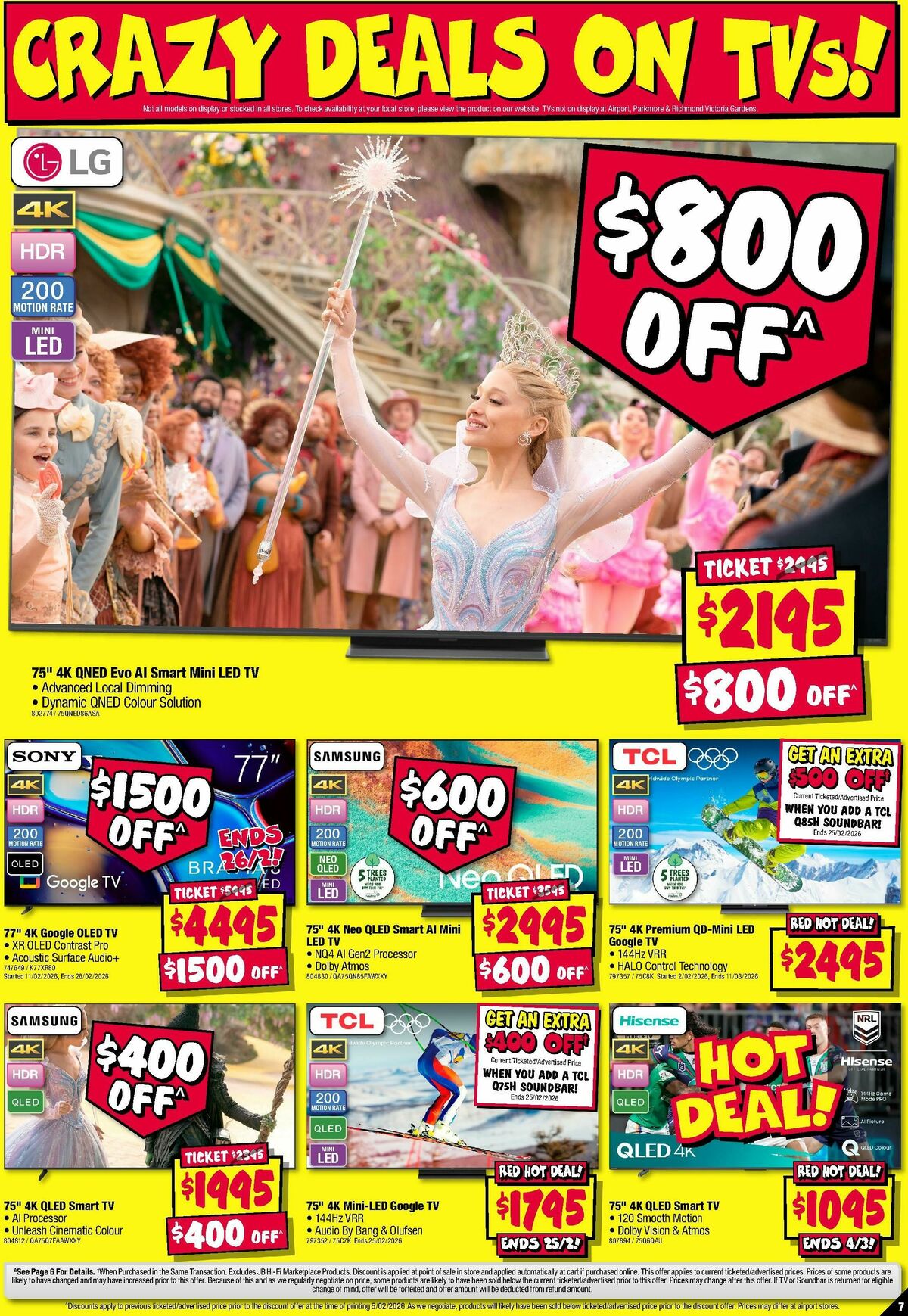 JB Hi-Fi Catalogues from 19 February