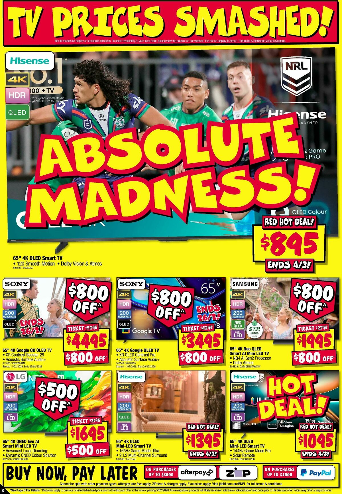 JB Hi-Fi Catalogues from 19 February