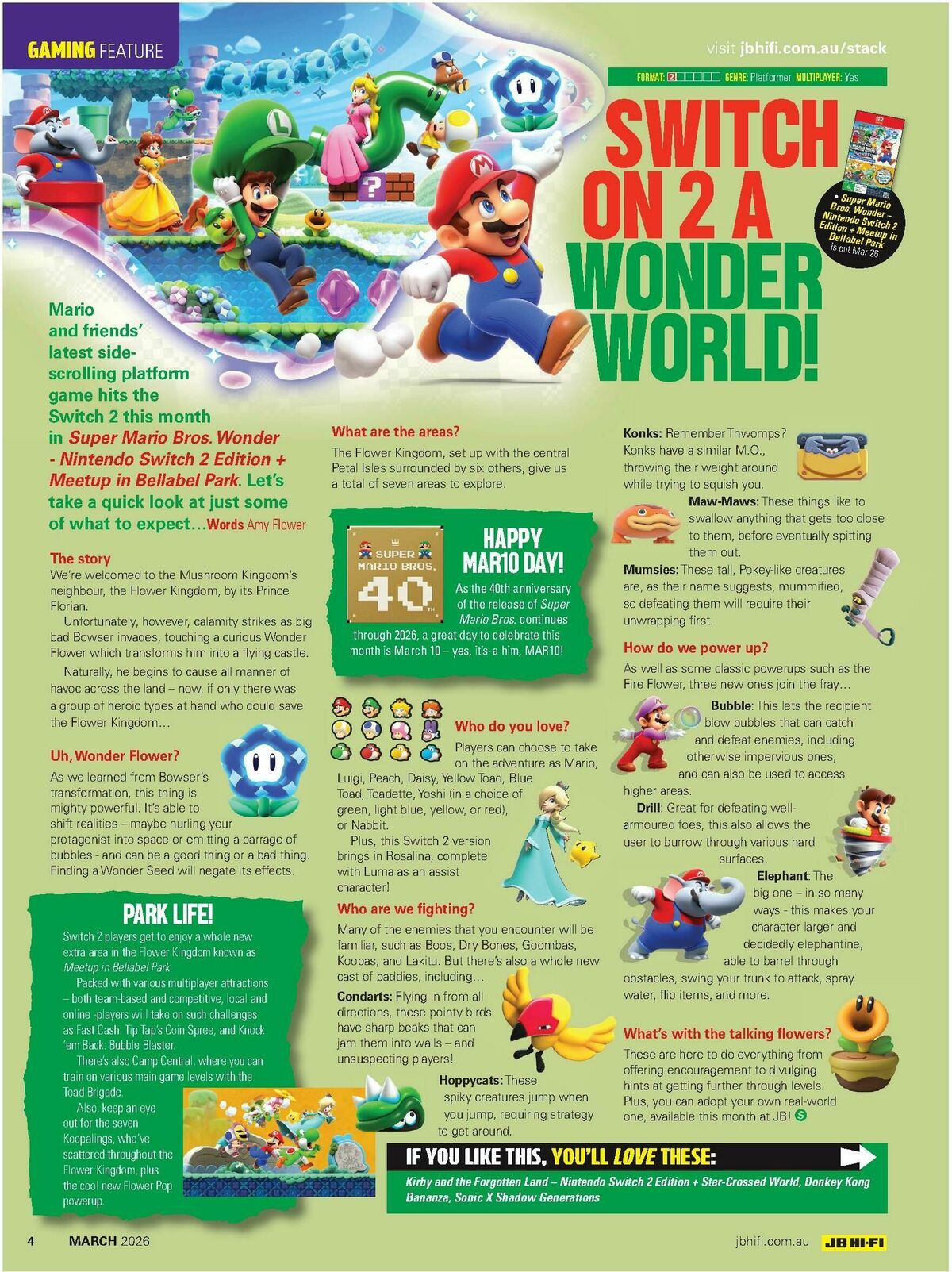 JB Hi-Fi Magazine March Catalogues from 1 March