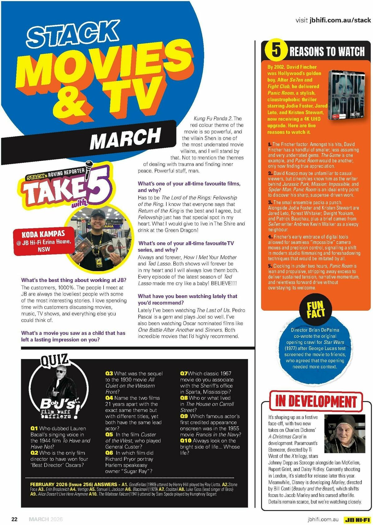 JB Hi-Fi Magazine March Catalogues from 1 March