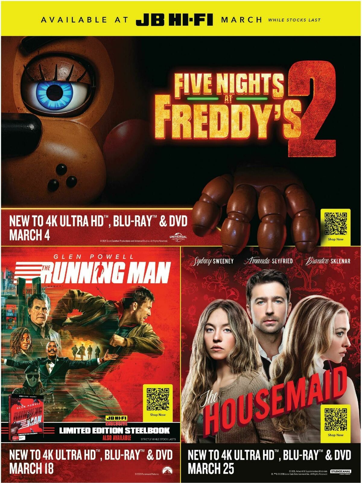 JB Hi-Fi Magazine March Catalogues from 1 March