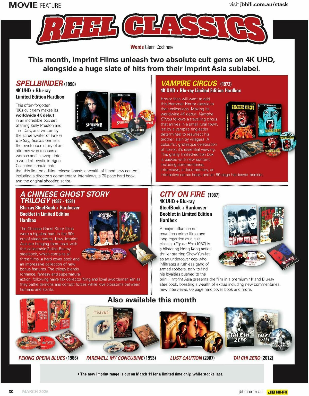JB Hi-Fi Magazine March Catalogues from 1 March