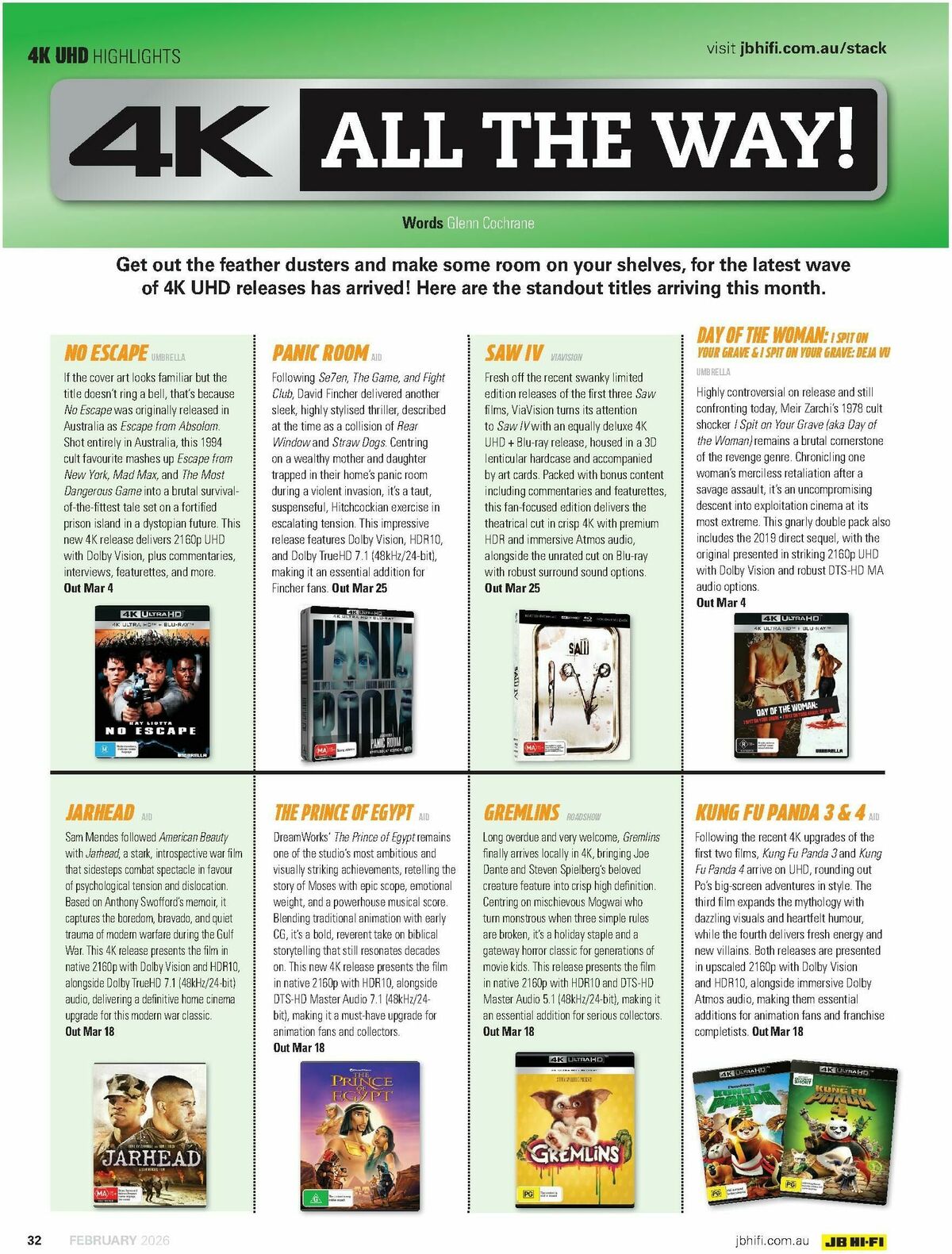 JB Hi-Fi Magazine March Catalogues from 1 March