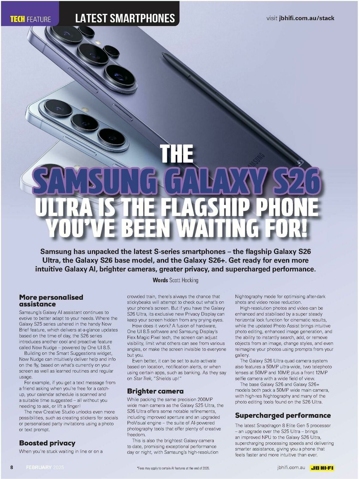 JB Hi-Fi Magazine March Catalogues from 1 March