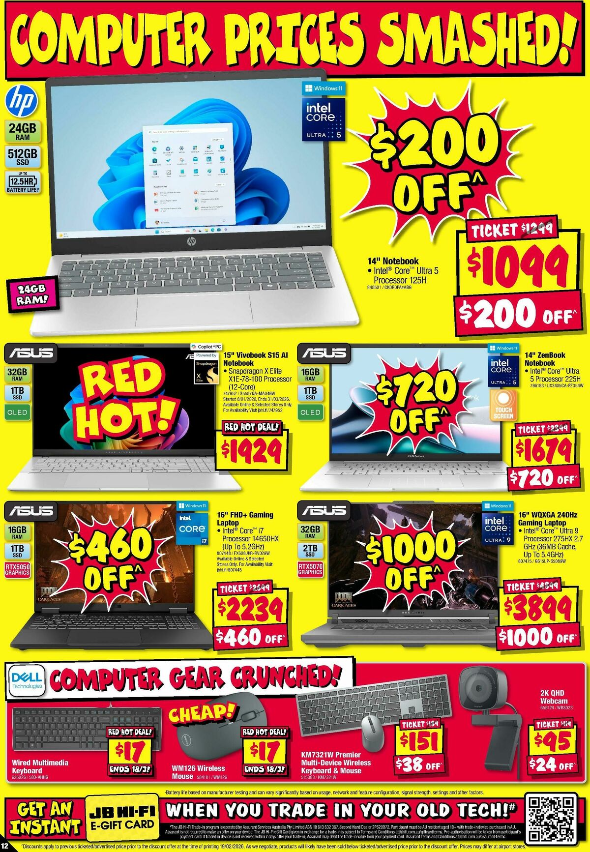 JB Hi-Fi Catalogues from 5 March