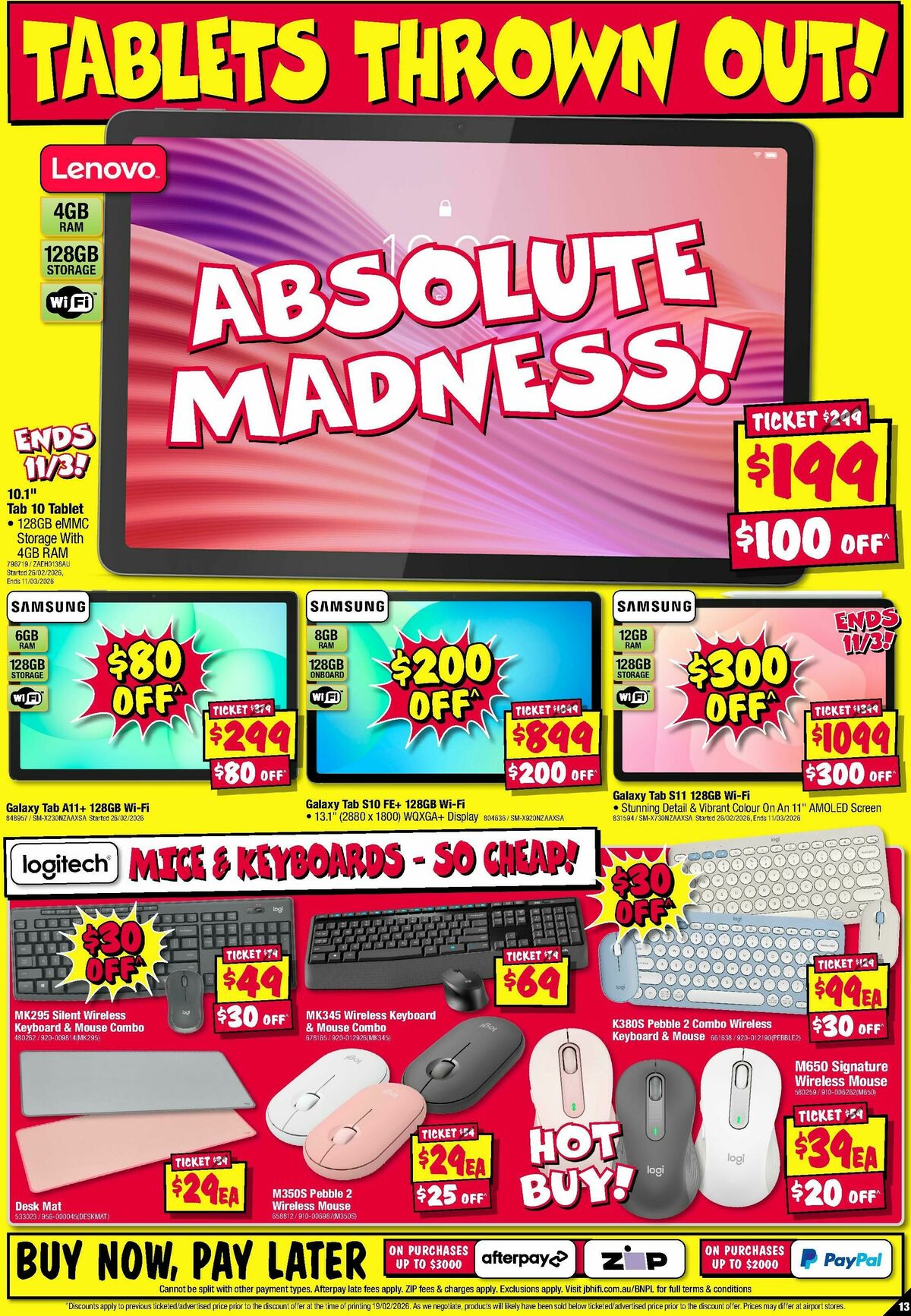 JB Hi-Fi Catalogues from 5 March