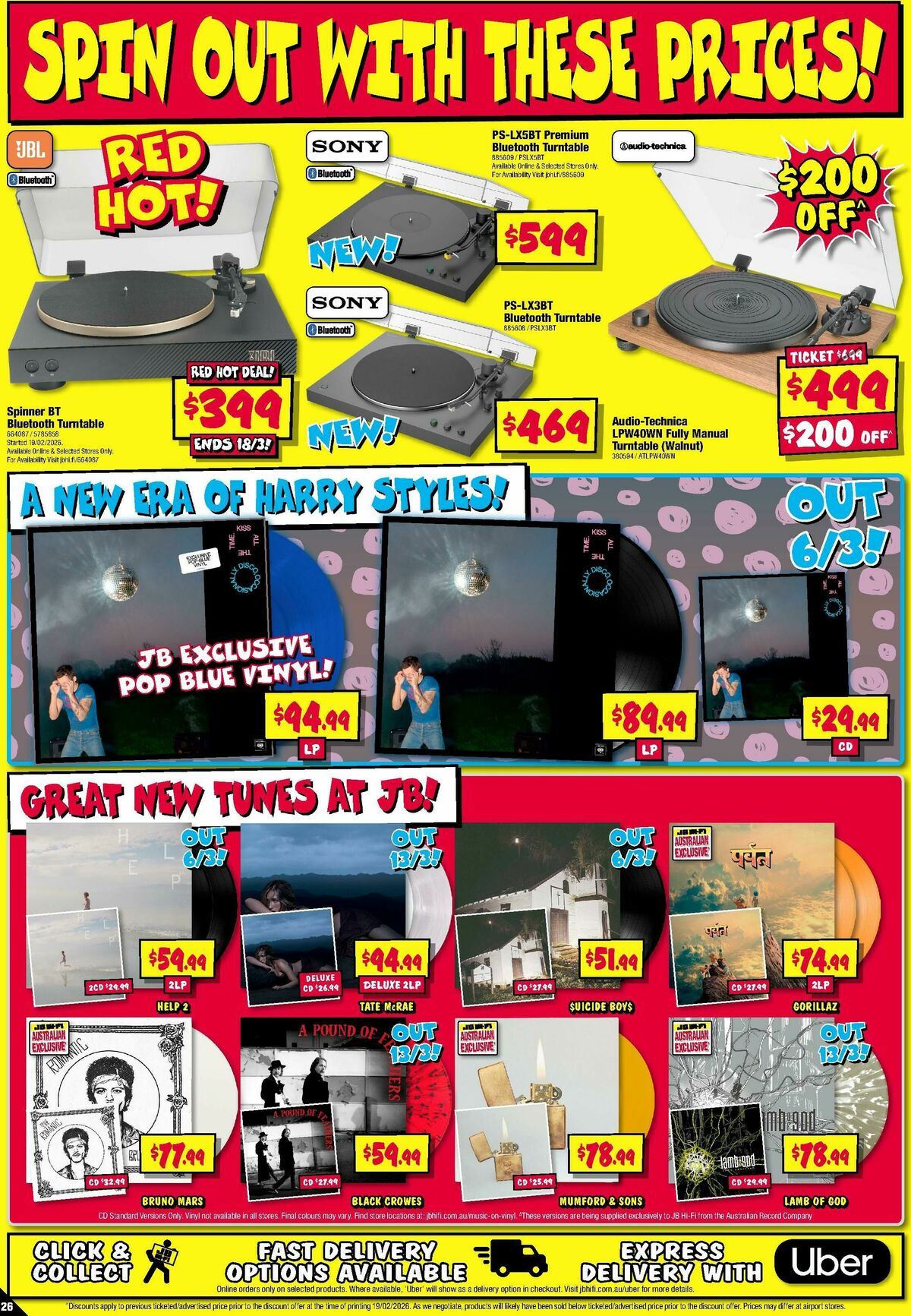 JB Hi-Fi Catalogues from 5 March