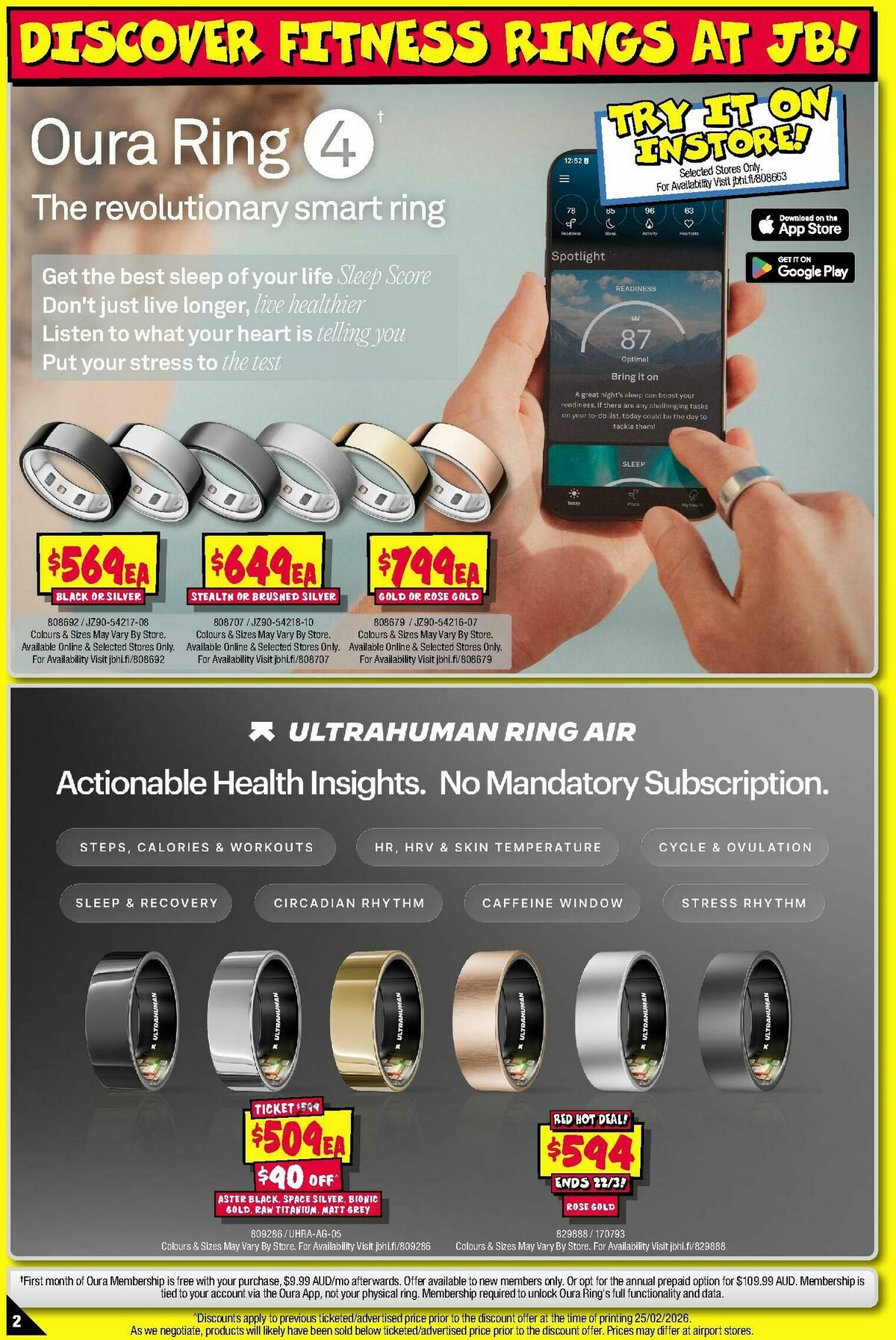 JB Hi-Fi Fitness Catalogue Catalogues from 9 March