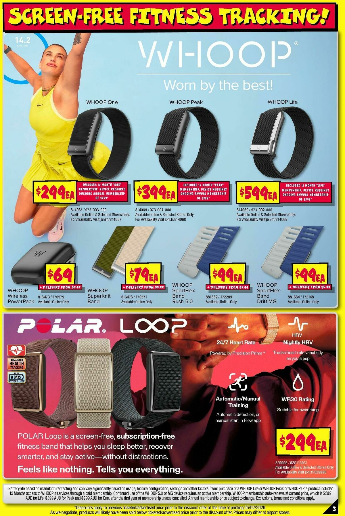JB Hi-Fi Fitness Catalogue Catalogues from 9 March