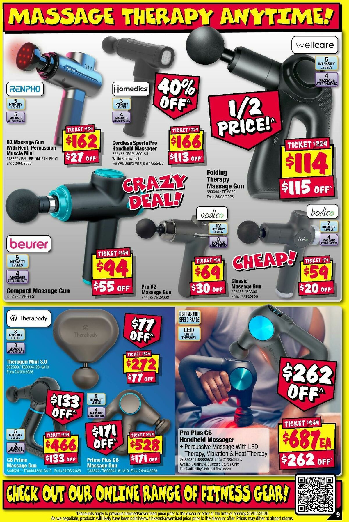 JB Hi-Fi Fitness Catalogue Catalogues from 9 March