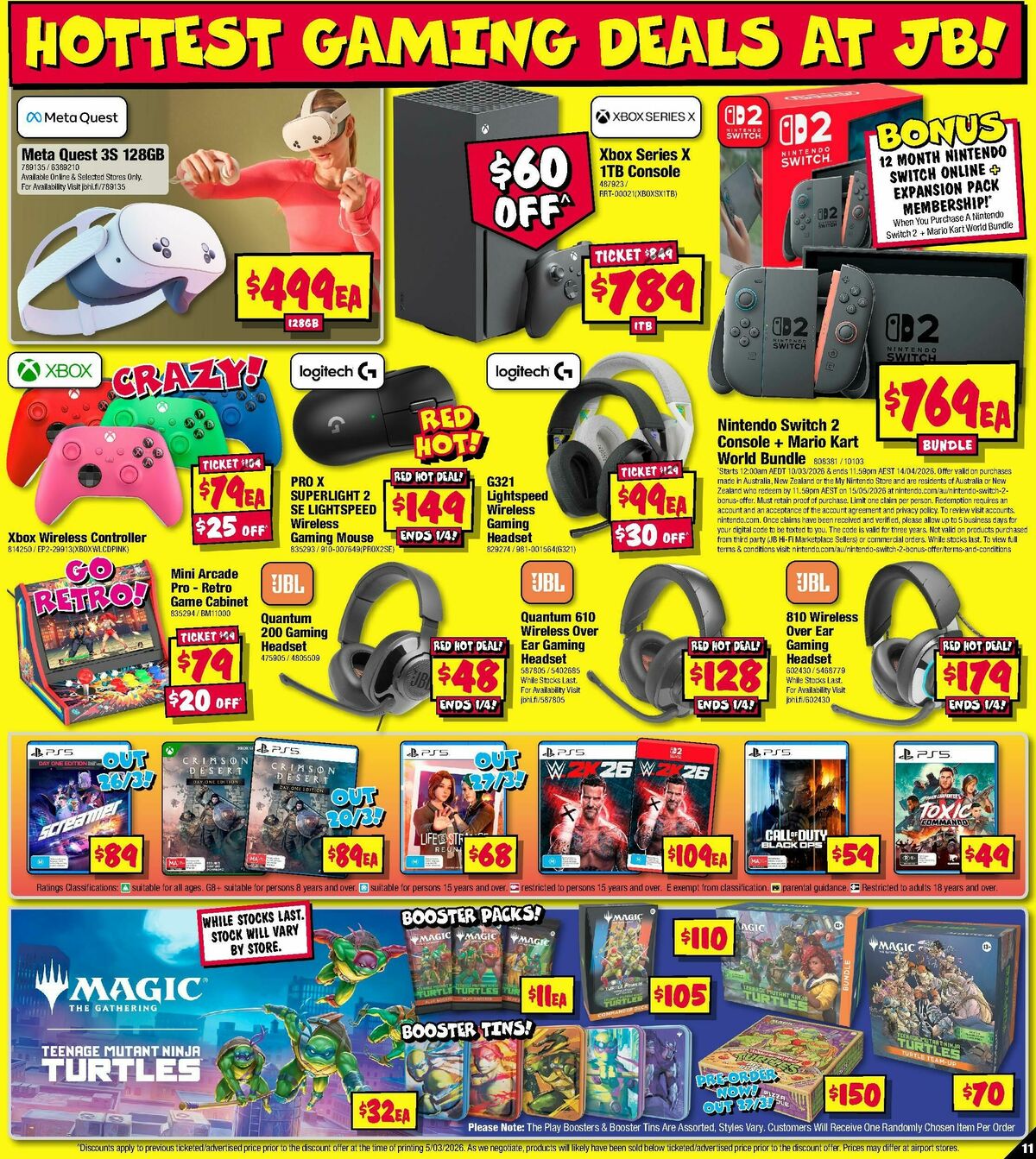 JB Hi-Fi Catalogues from 19 March