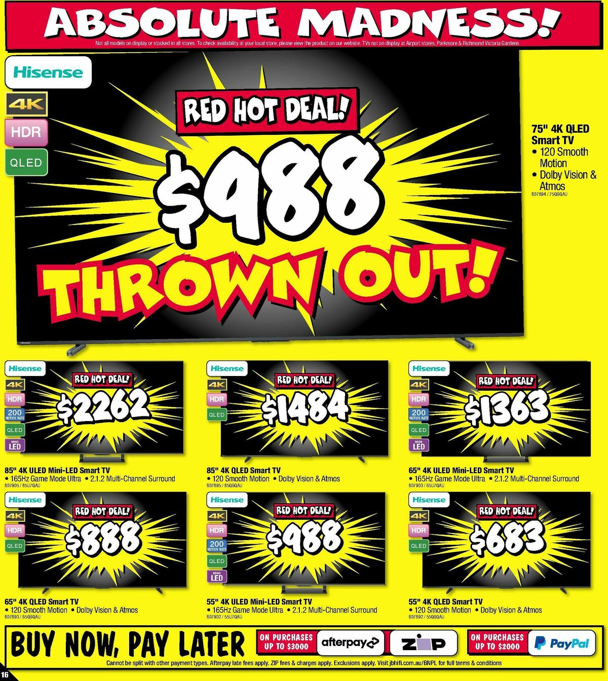 JB Hi-Fi Catalogues from 19 March
