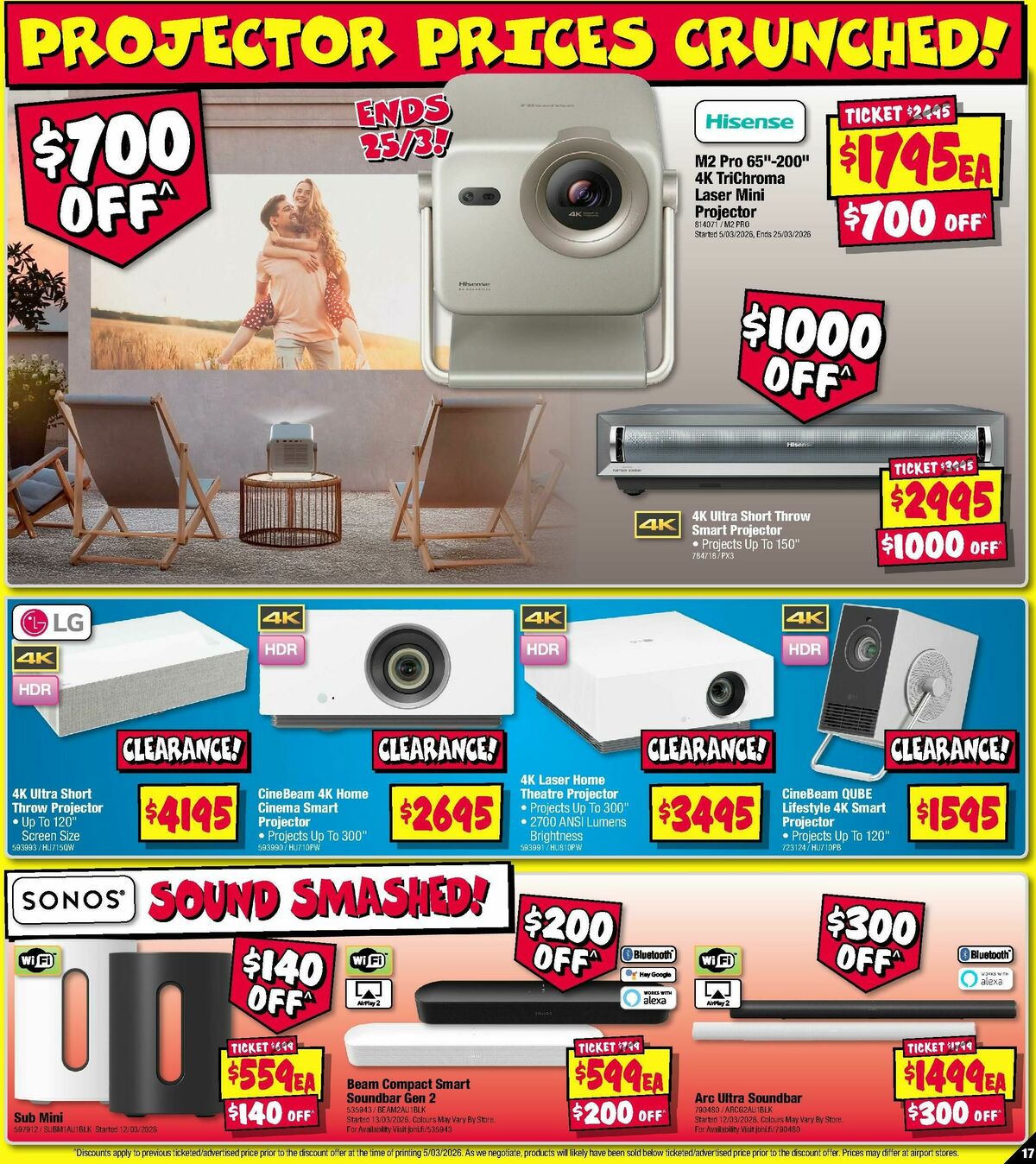 JB Hi-Fi Catalogues from 19 March