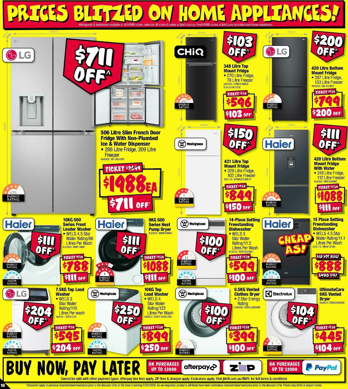 JB Hi-Fi Catalogues from 19 March