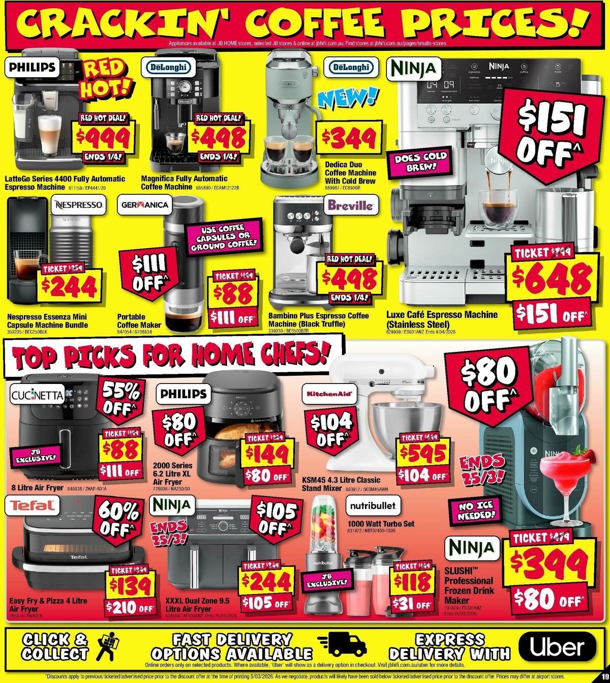 JB Hi-Fi Catalogues from 19 March