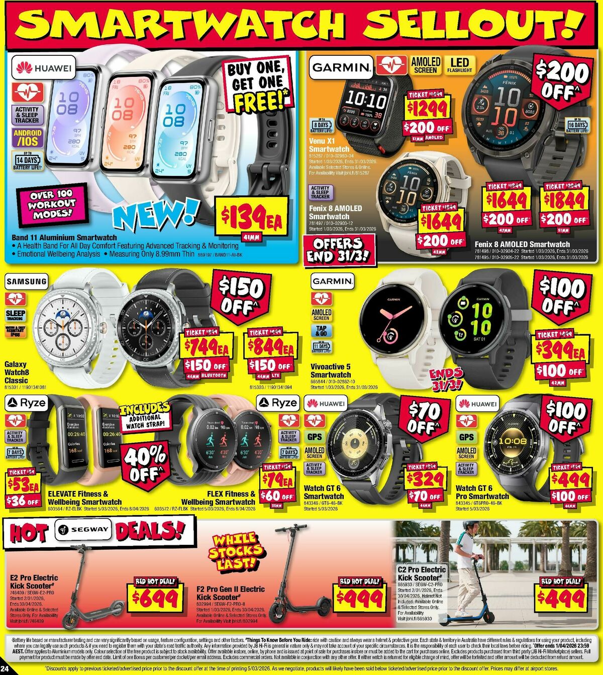 JB Hi-Fi Catalogues from 19 March