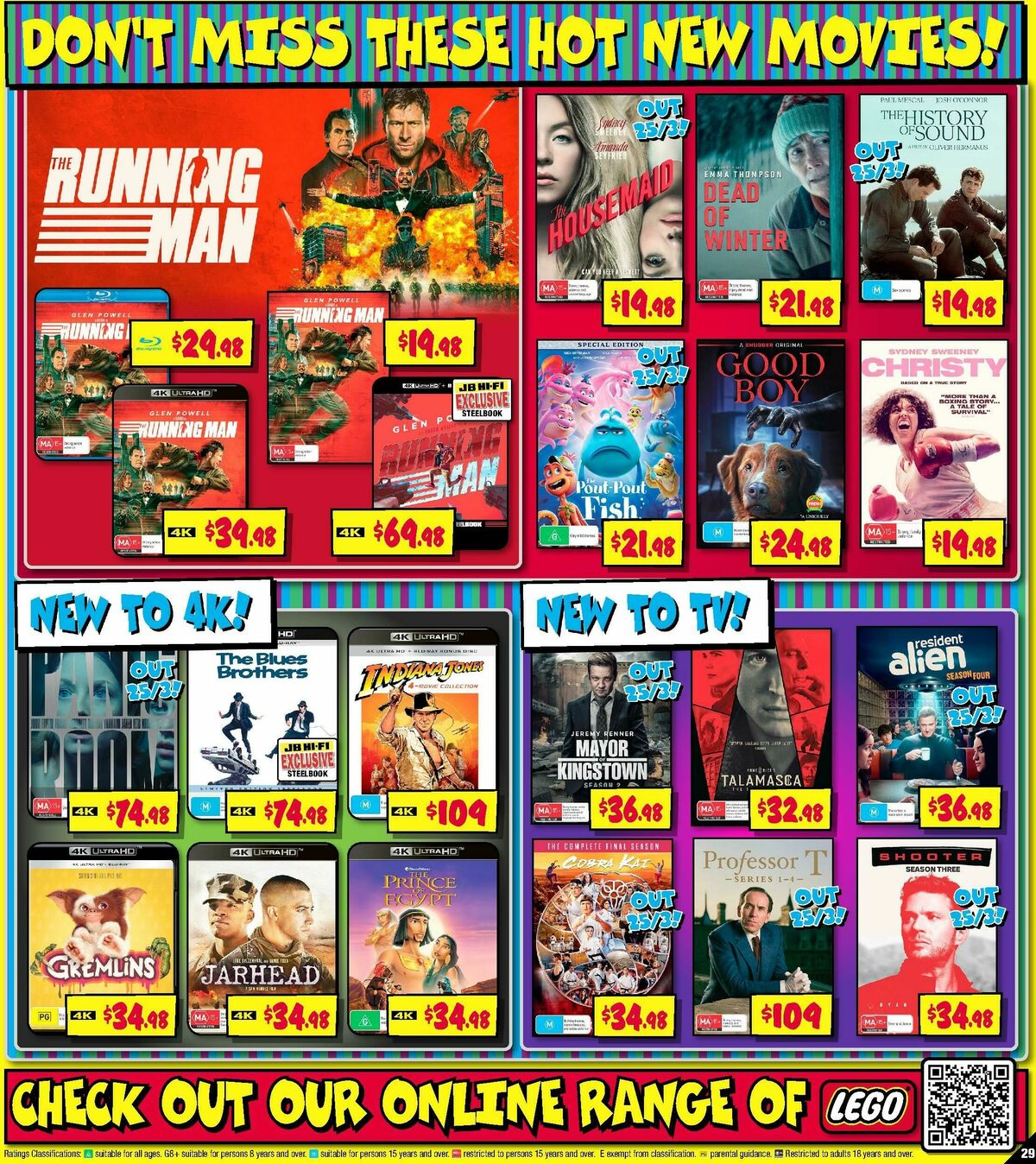 JB Hi-Fi Catalogues from 19 March