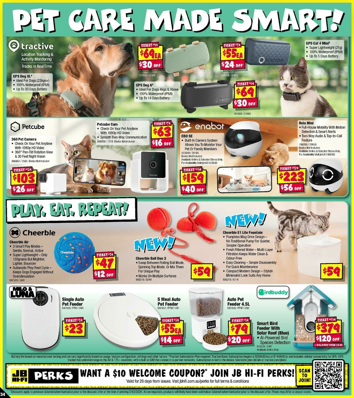 JB Hi-Fi Catalogues from 19 March