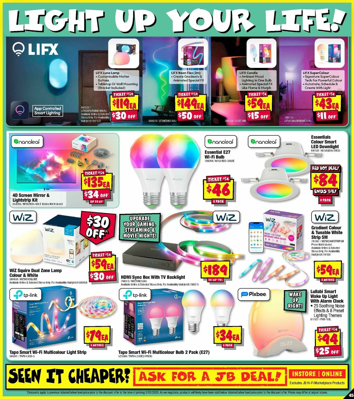 JB Hi-Fi Catalogues from 19 March