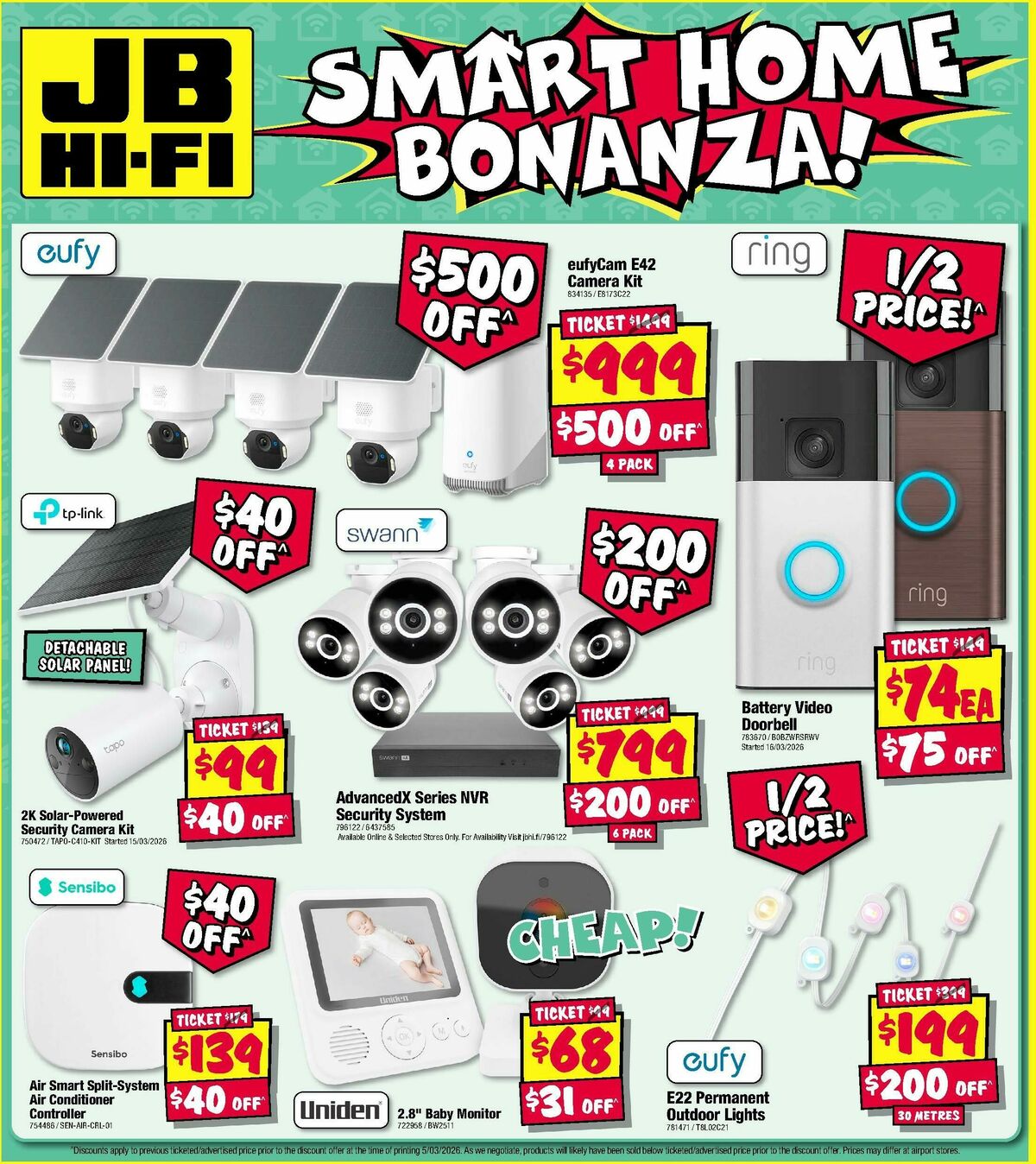 JB Hi-Fi Catalogues from 19 March