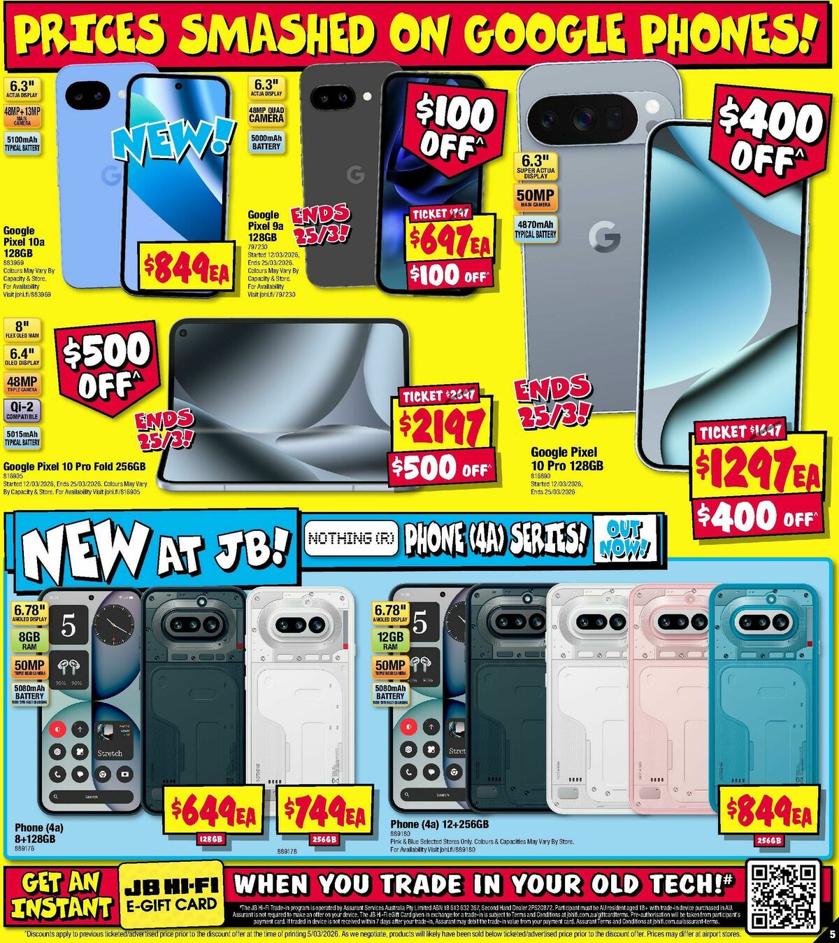 JB Hi-Fi Catalogues from 19 March