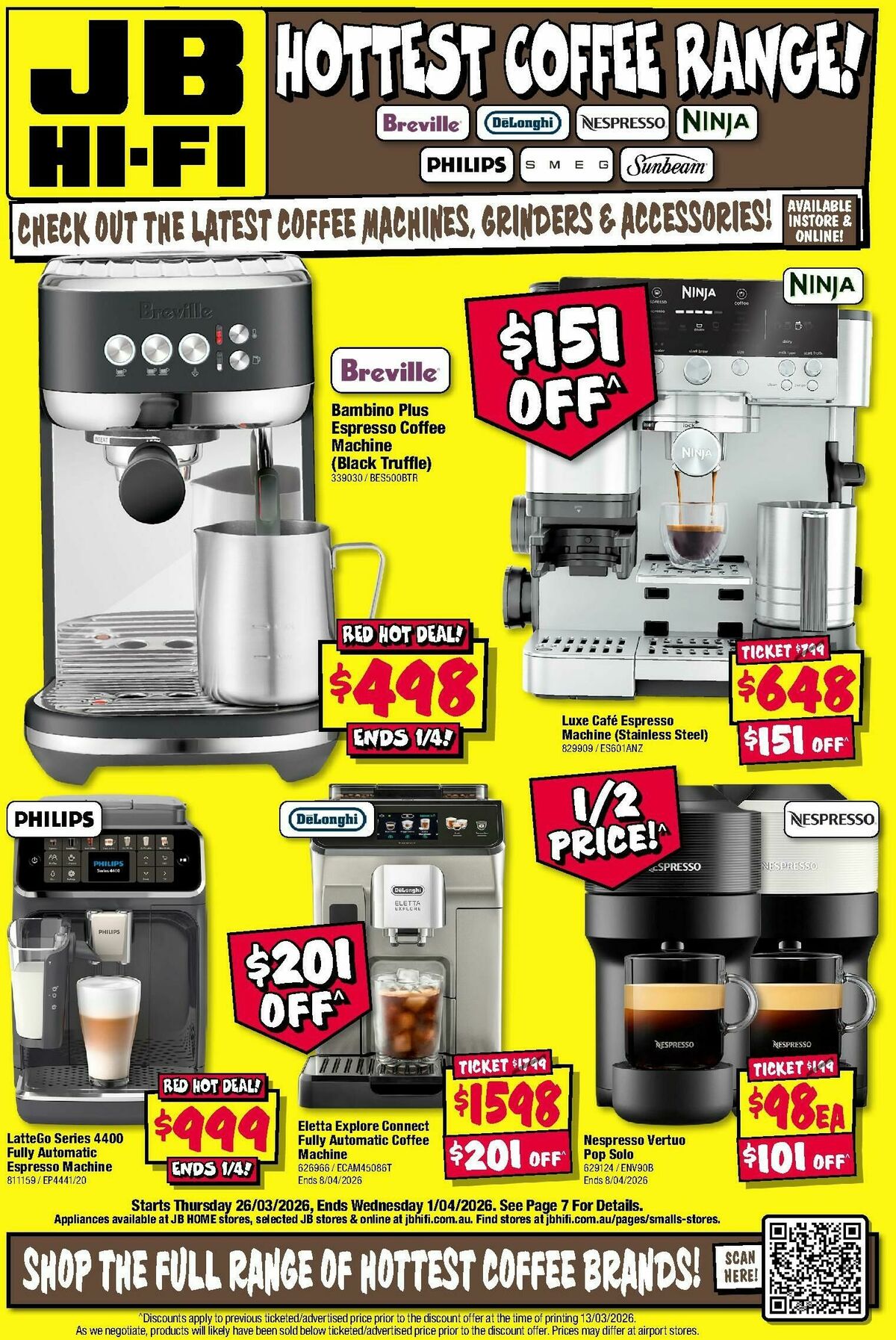 JB Hi-Fi Catalogues from 26 March