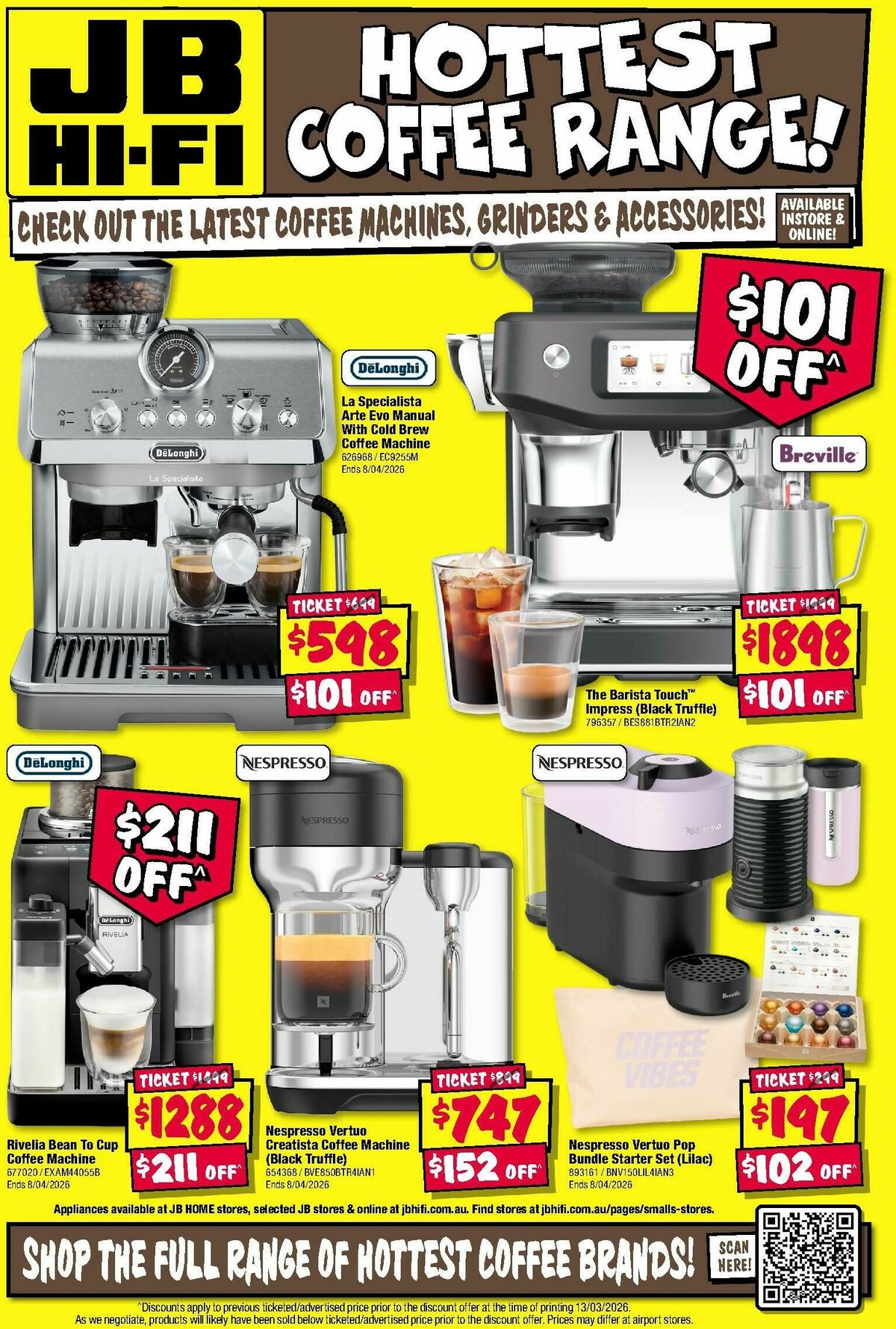 JB Hi-Fi Catalogues from 26 March