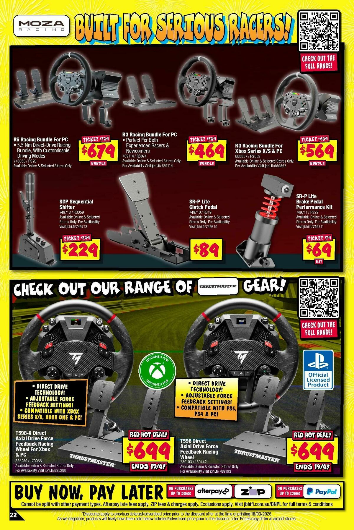 JB Hi-Fi Catalogues from 30 March