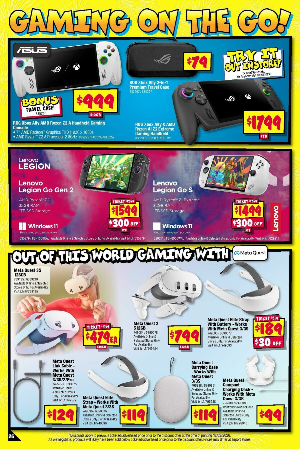 JB Hi-Fi Catalogues from 30 March