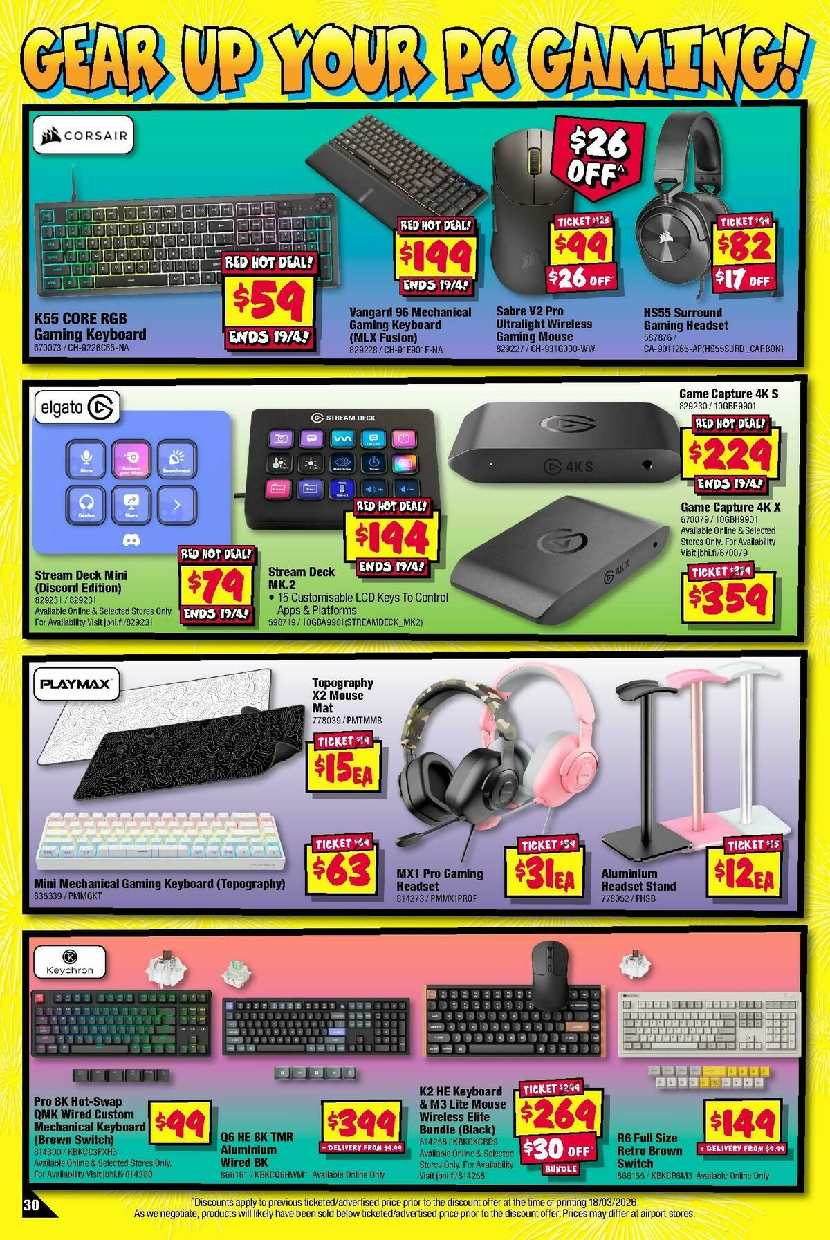 JB Hi-Fi Catalogues from 30 March