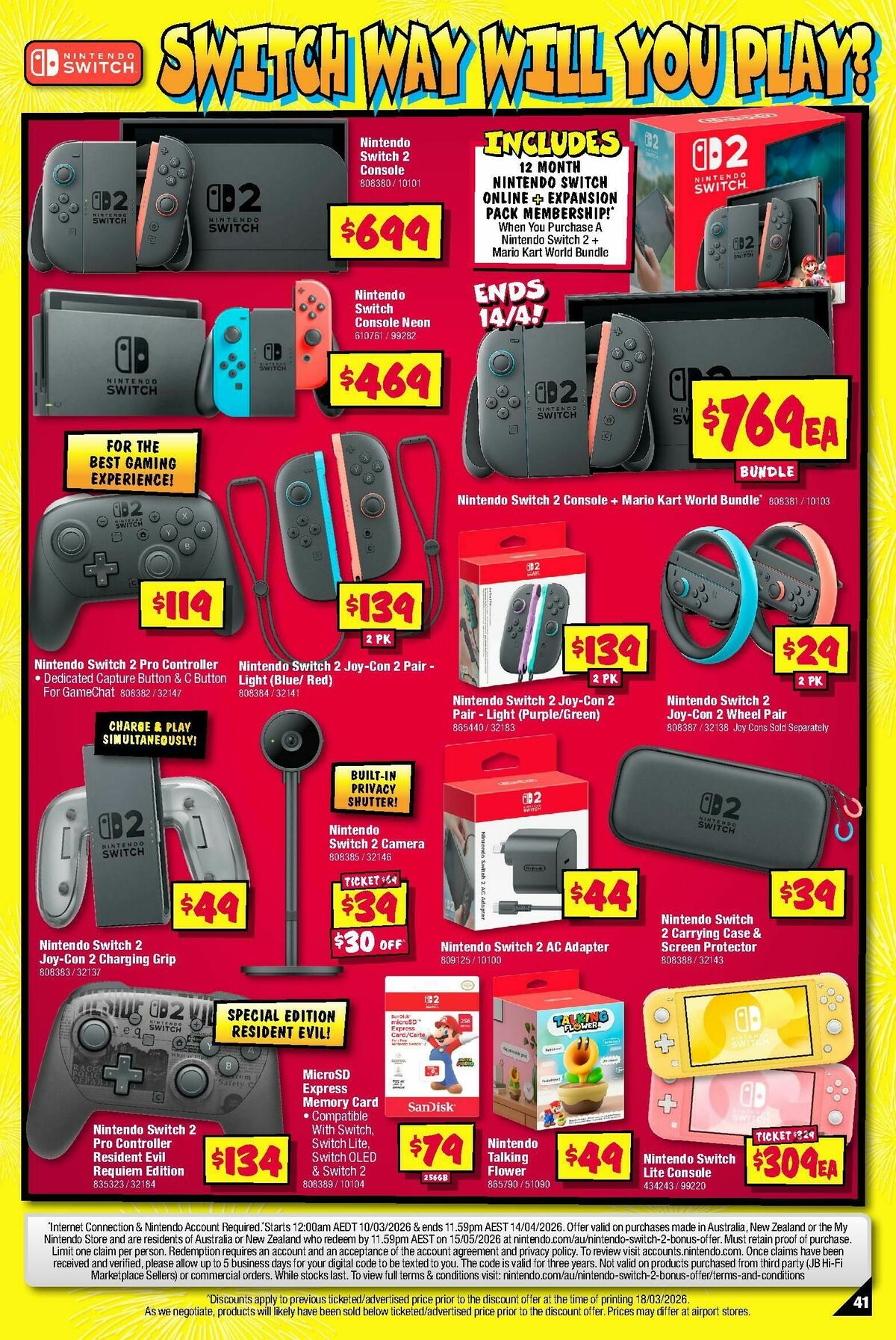 JB Hi-Fi Catalogues from 30 March
