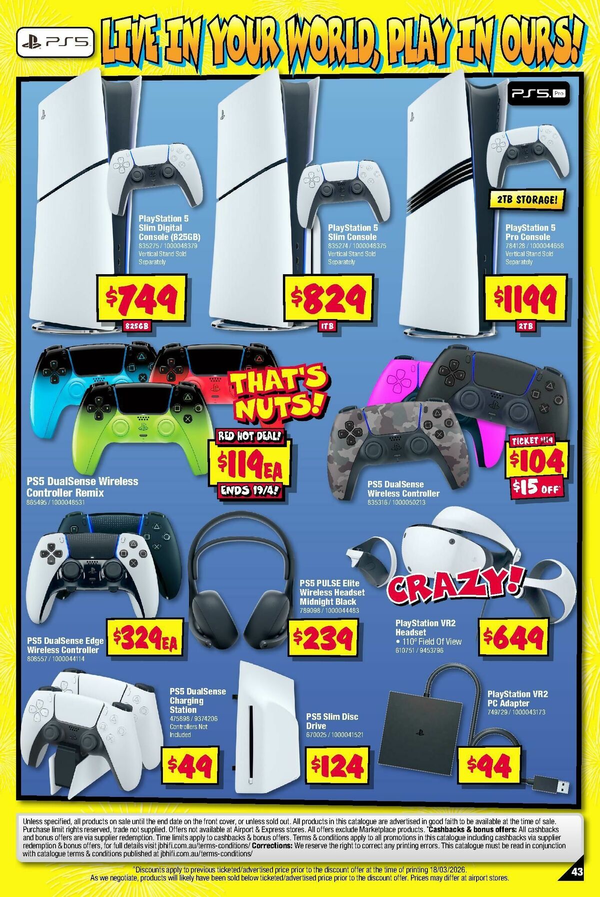 JB Hi-Fi Catalogues from 30 March