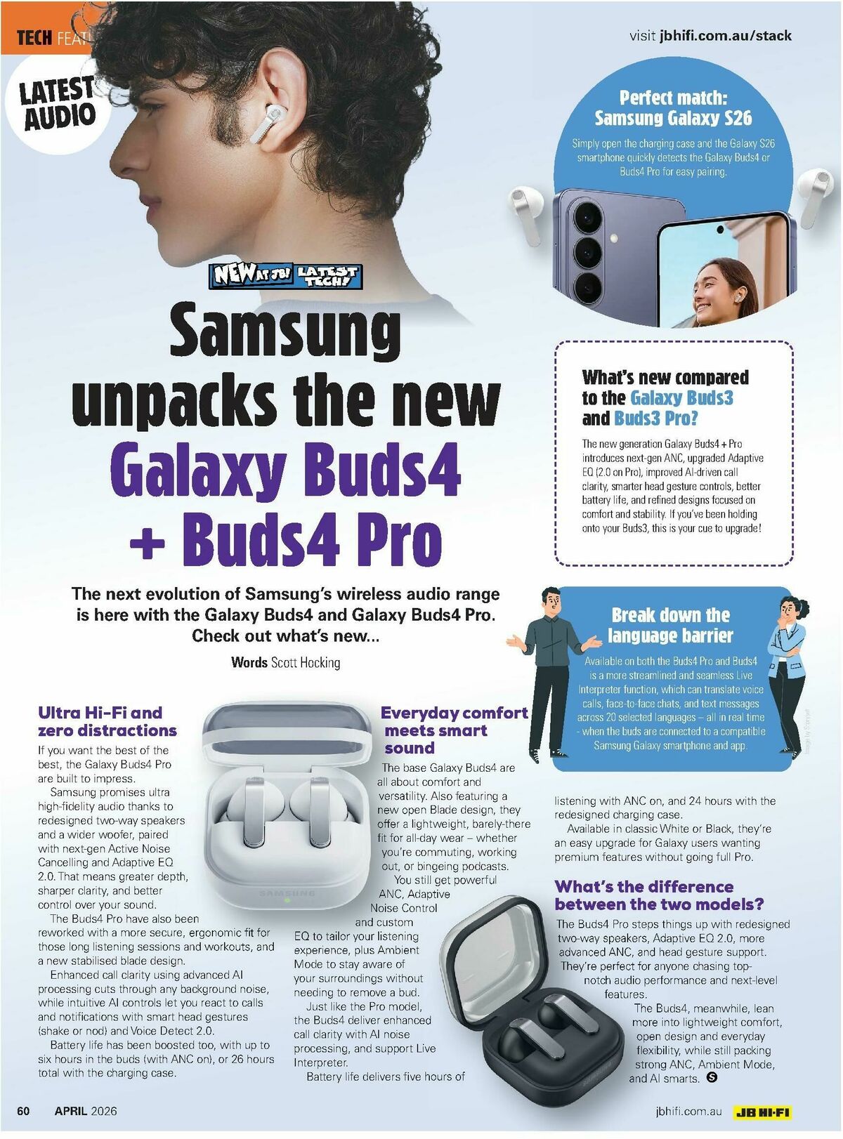 JB Hi-Fi Magazine April Catalogues from 1 April