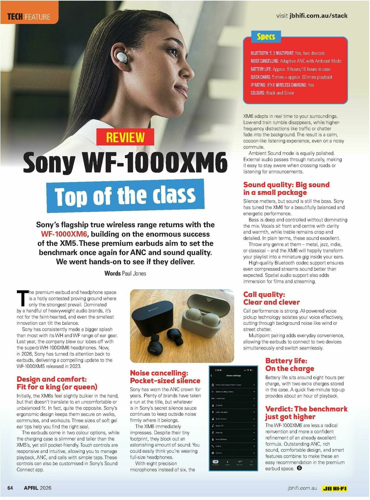 JB Hi-Fi Magazine April Catalogues from 1 April