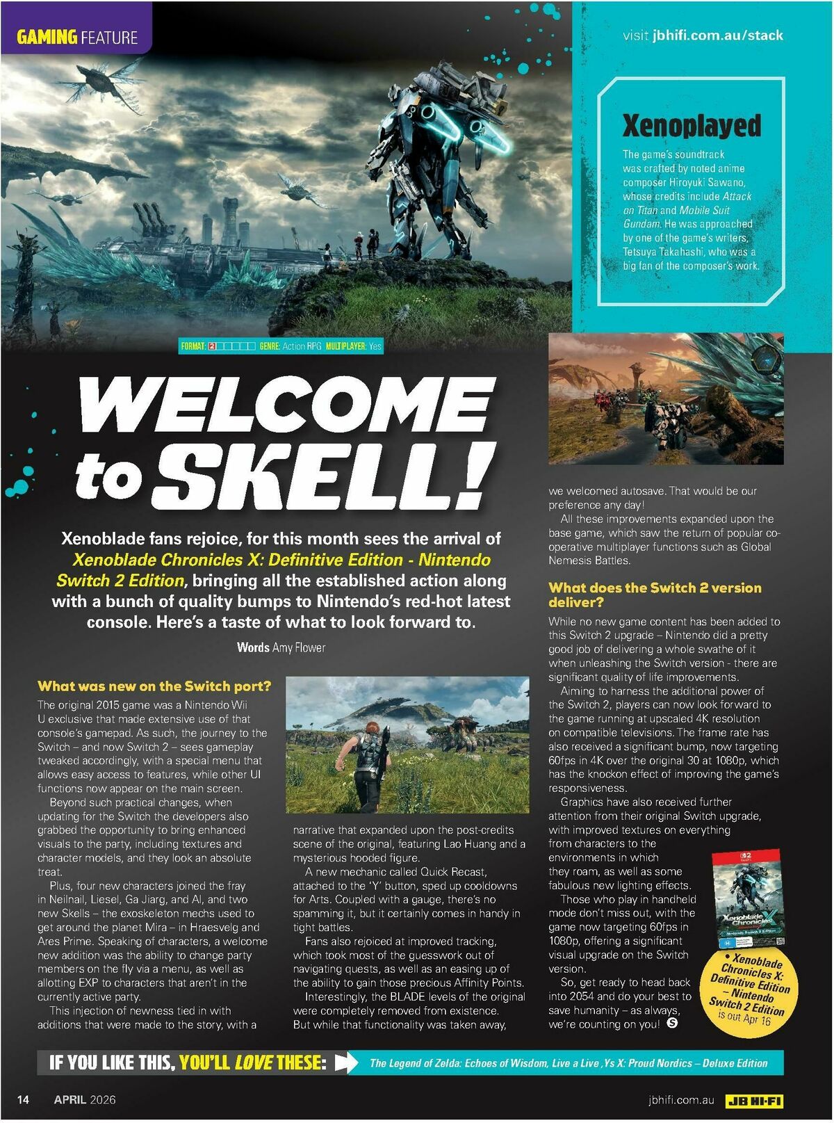 JB Hi-Fi Magazine April Catalogues from 1 April