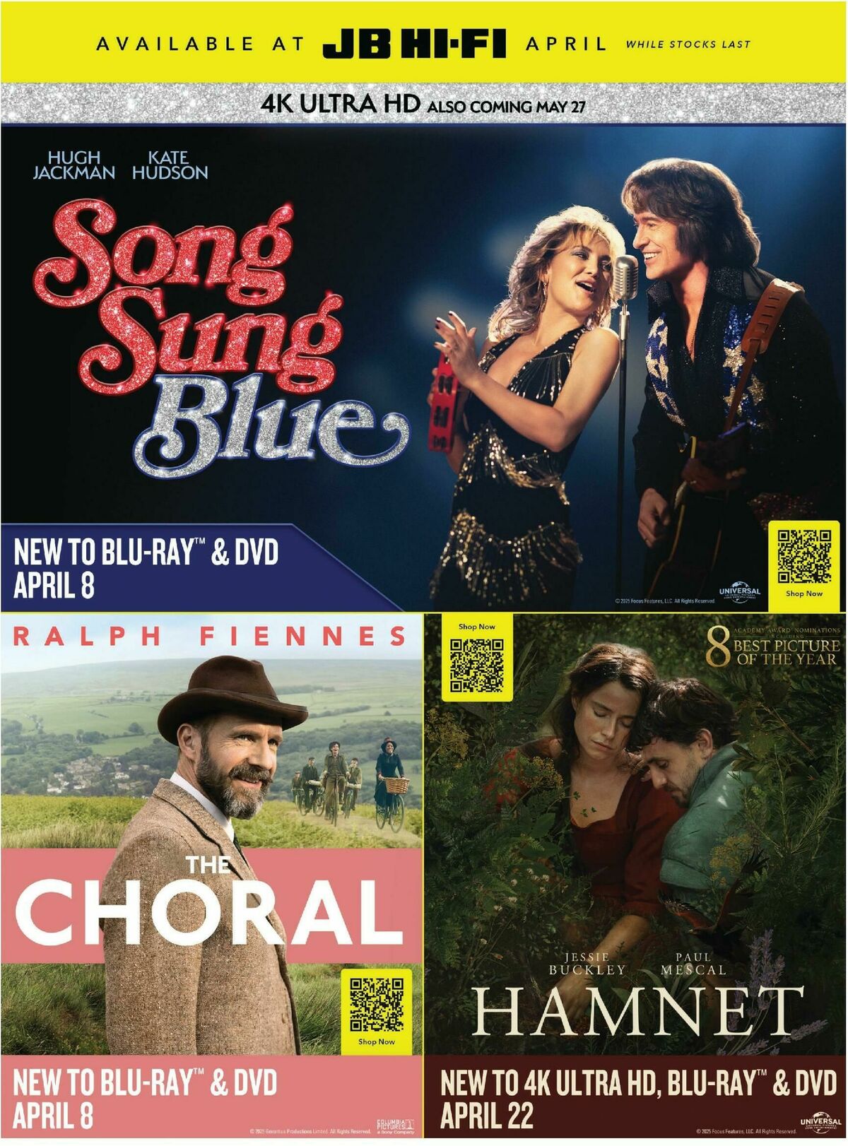 JB Hi-Fi Magazine April Catalogues from 1 April