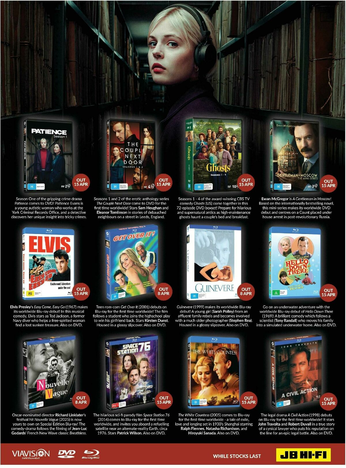 JB Hi-Fi Magazine April Catalogues from 1 April