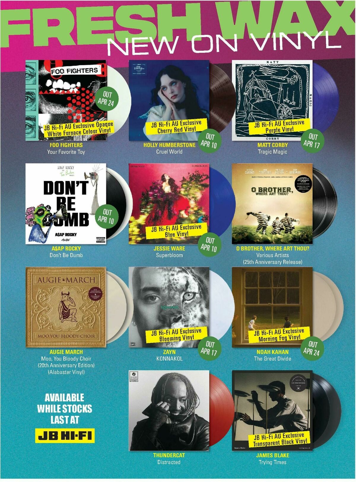 JB Hi-Fi Magazine April Catalogues from 1 April